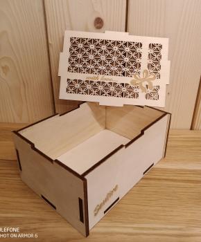 Geschenke und Schmuckbox mit Motiv Nr.8 158x114x70mm